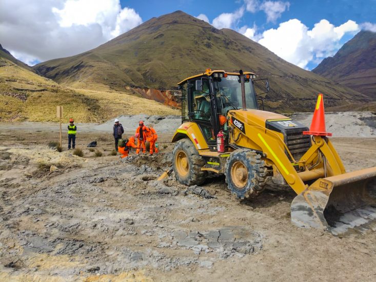 AMSAC inició remediación de pasivos ambientales mineros en proyecto Pushaquilca en Áncash