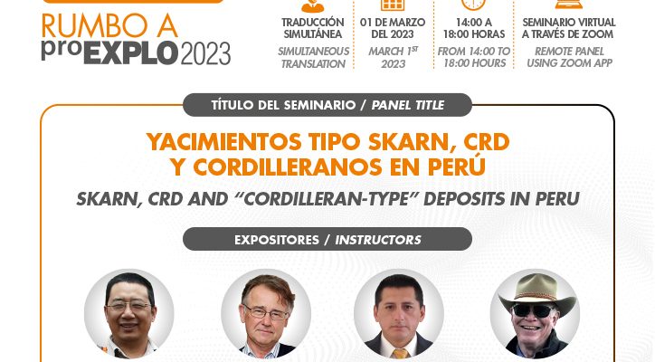 YACIMIENTOS TIPO SKARN, CRD Y CORDILLERANOS EN PERÚ