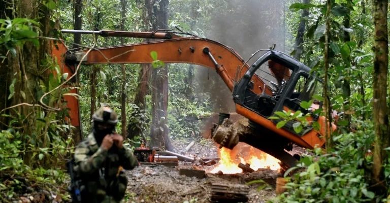 minería ilegal en Colombia