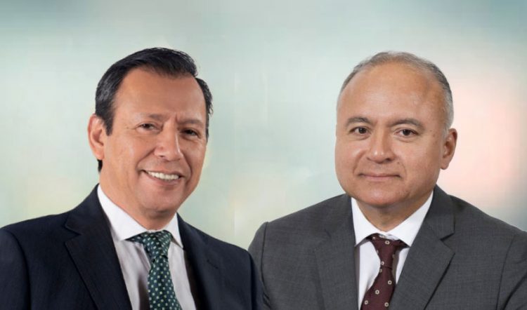 Víctor Gobitz y Edgardo Orderique