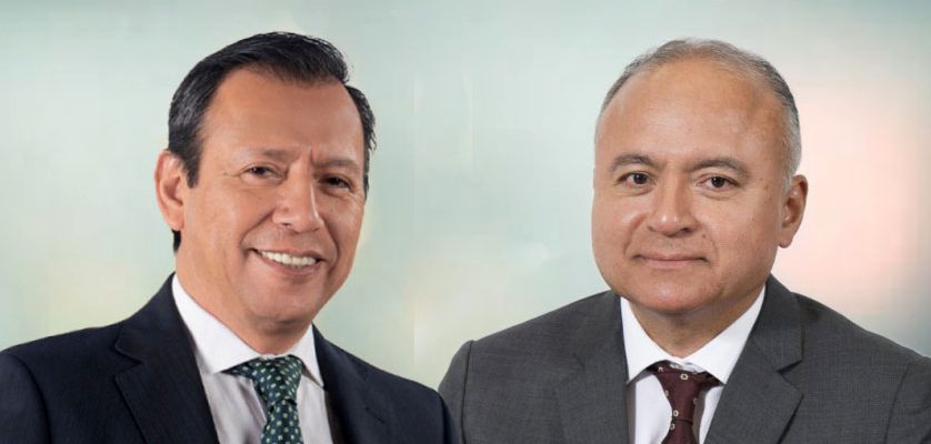 Víctor Gobitz y Edgardo Orderique