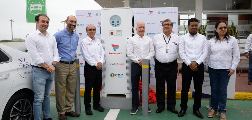 Petroperú, Enel X Way Perú y Grifosa inauguraron en Mala, Cañete, la primera electrolinera fuera de Lima Metropolitana
