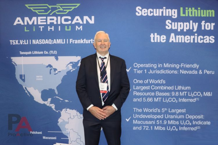 Simon Clarke, CEO y Director de American Lithium