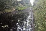 derrame de petróleo en el oleoducto Trompeteros – Saramuro