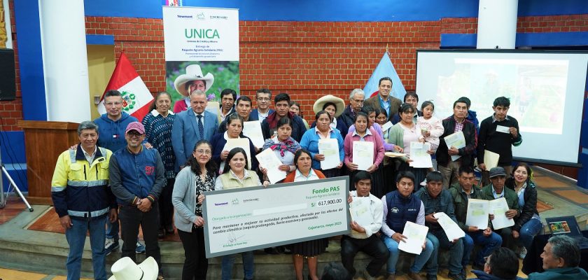 900 agricultores de Cajamarca se beneficiarán con paquete agrario solidario (PAS)