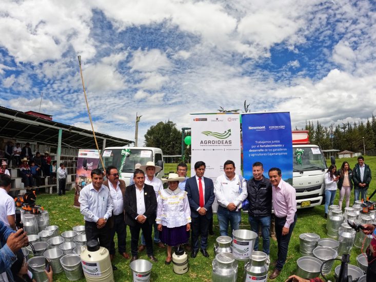 (Newmont Yanacocha) Agroideas incrementa productividad de negocios agropecuarios en Cajamarca y Baños del Inca