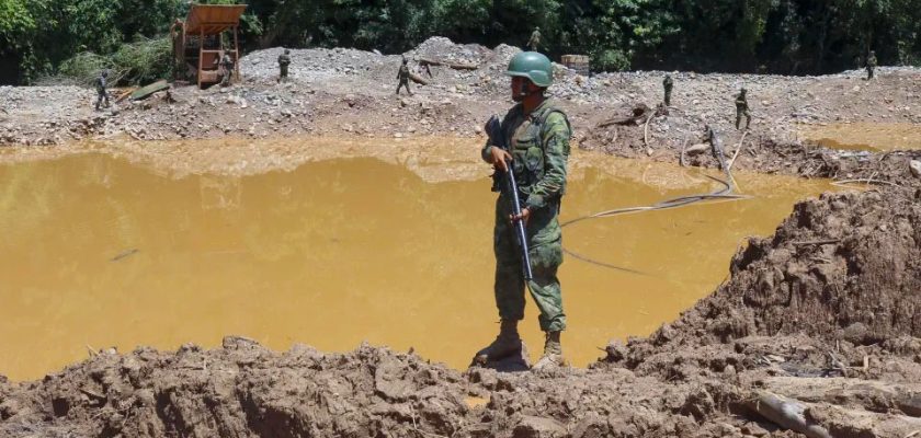 Minería ilegal en Ecuador
