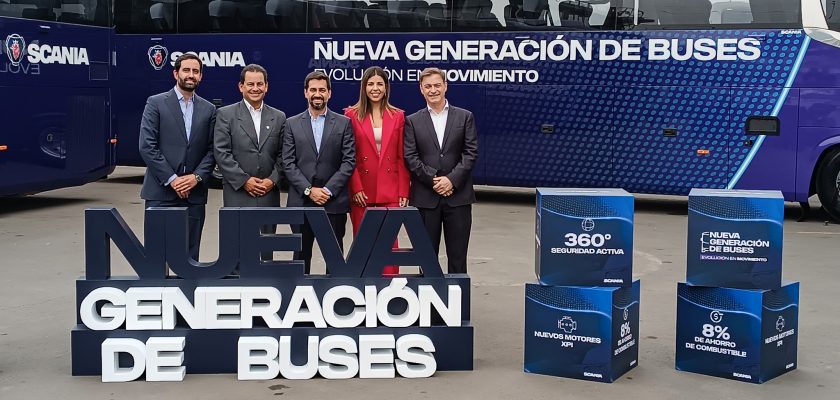 Scania se consolida en el mercado de buses con lanzamiento de nueva generación