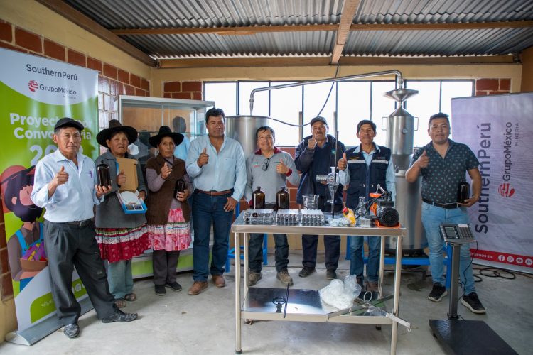 Southern Perú entrega capital semilla