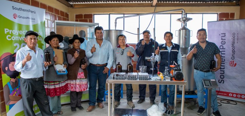 Southern Perú entrega capital semilla