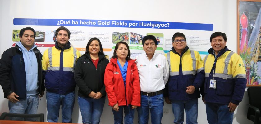 Gold Fields unidades básicas de saneamiento (UBS) en Hualgayoc (Cajamarca)