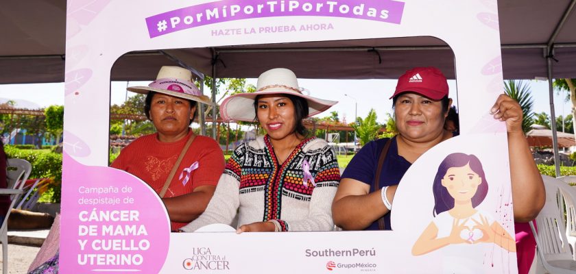 (Southern Perú) despistaje de cáncer de mama y cuello uterino en Moquegua