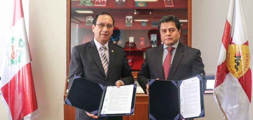 AMSAC y Universidad Peruana Cayetano Heredia convenio