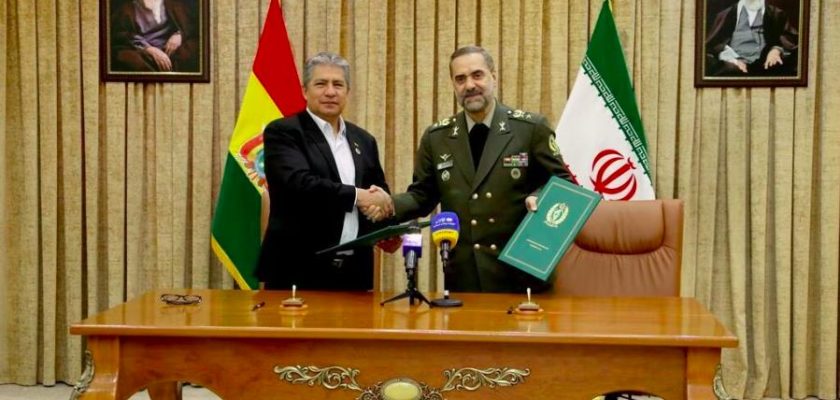 Bolivia e Irán firman acuerdo