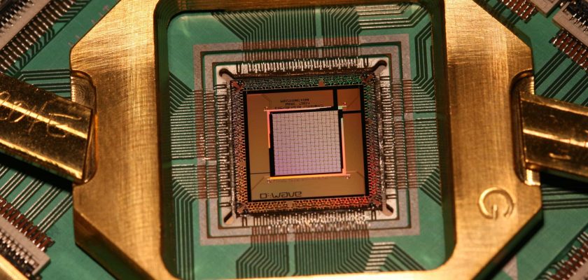 chip de computación cuántica