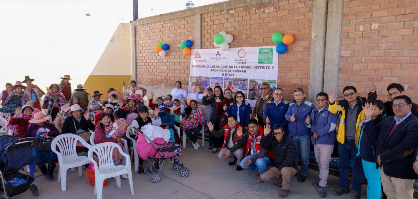 Antapaccay lanza programa de lucha contra la anemia “Khaly Kawsay” en Espinar