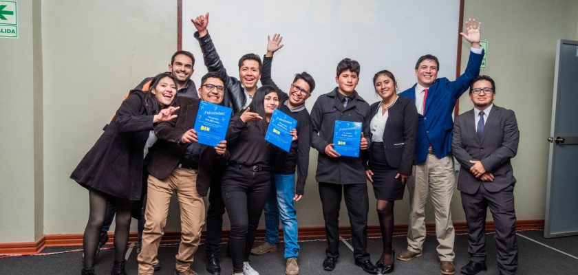 Minera Nexa premia a jóvenes emprendedores apoyados por UNDAC