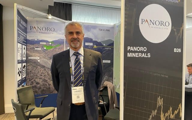 Panoro Minerals President & CEO, Luquman Shaheen
