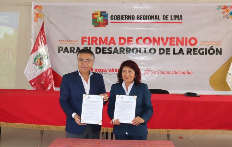 SNI firma convenio con el Gobierno Regional de Lima