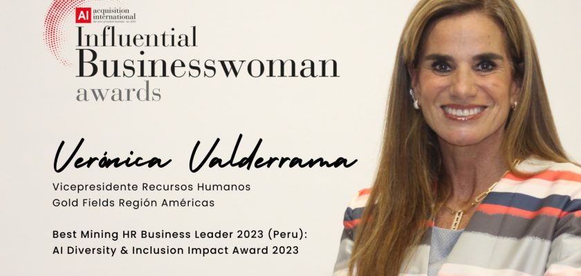 Verónica Valderrama (International Business Woman Award 2023)