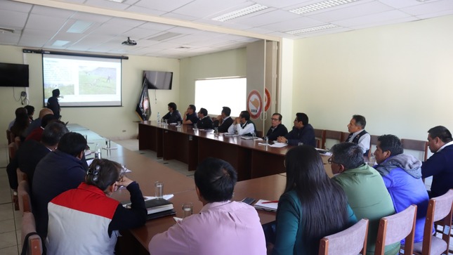 Gobierno Regional de Arequipa reactivó mesa técnica para evaluar reubicación del centro poblado de Arcata