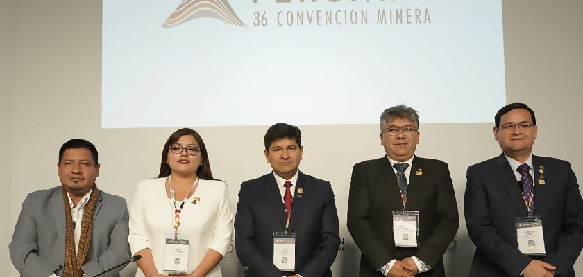 Gobernadores regionales en PERUMIN 36