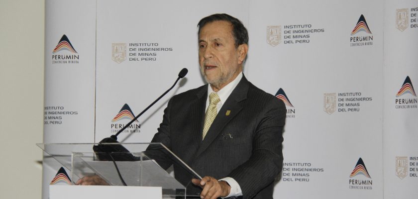 Miguel Cardozo en PERUMIN