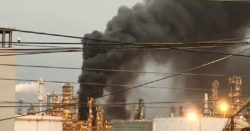 Piura: Reportan incendio en Nueva Refinería de Talara (Video)