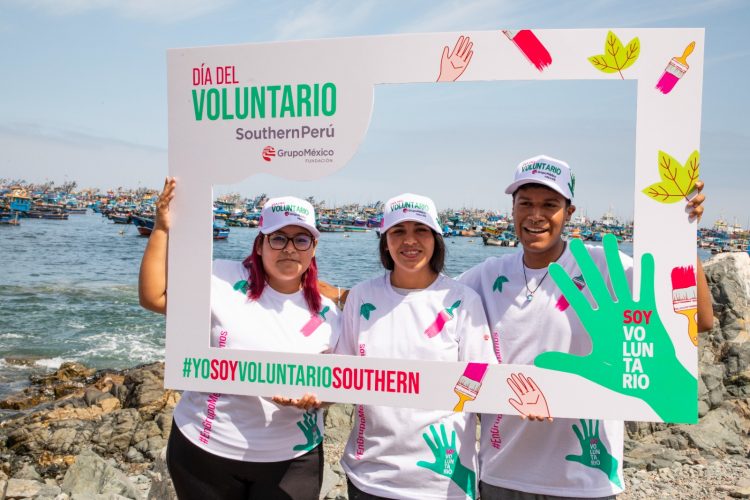 “Día del Voluntario” promovido por Southern Perú y Fundación Grupo México