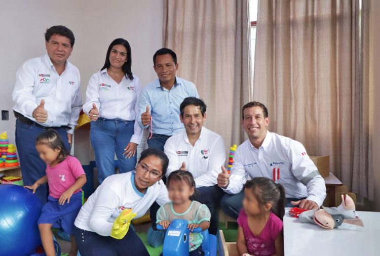 PetroTal entregó Módulo de Desarrollo Infantil Temprano, materiales para el Programa Nacional Cuna Más