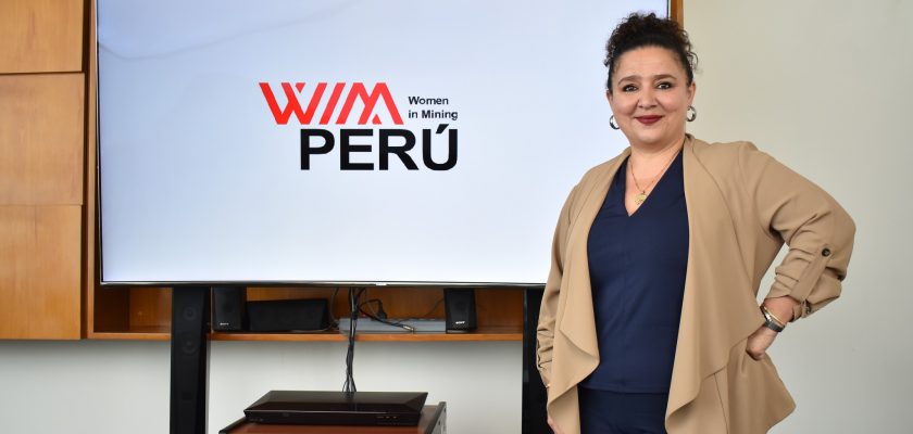 Karina Zevallos, presidenta de Woman in Mining Perú