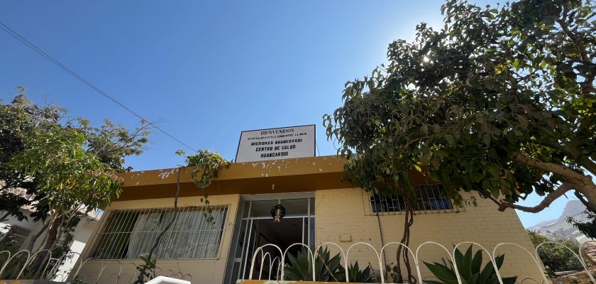 (Zafranal) centro de salud de Huancarqui