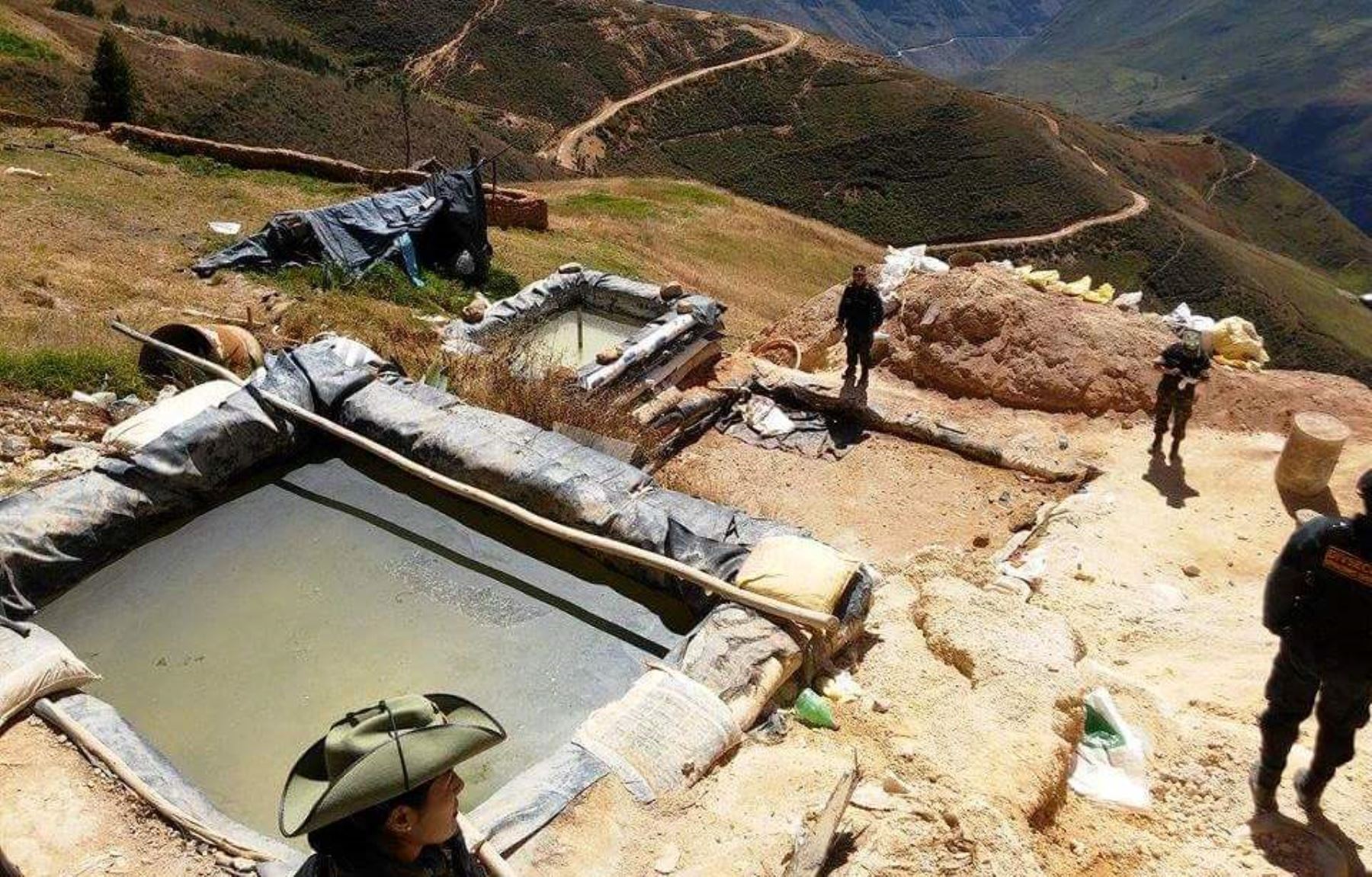 minería ilegal en Trujillo