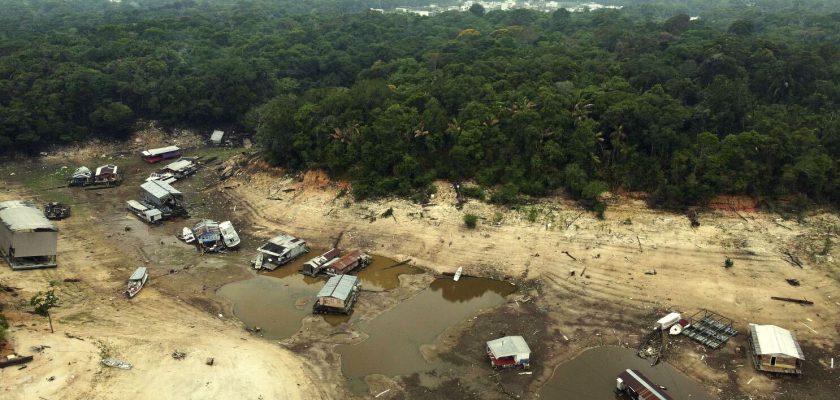 sequía en el Amazonas