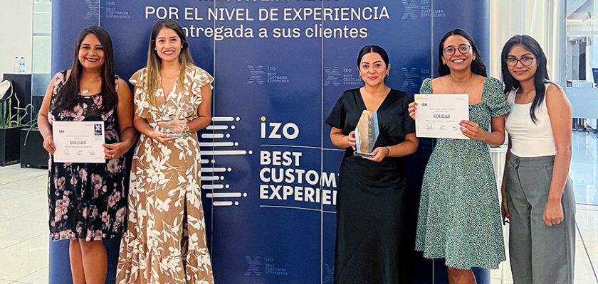 Premio Best Customer Experience (Solgas)
