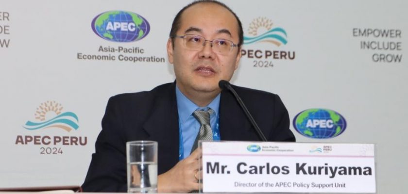 Carlos Kuriyama, director de la Unidad de Apoyo Político APEC 2024
