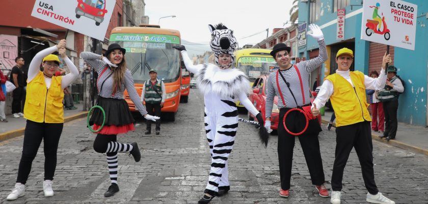 Campaña Vial de Cerro Verde en Arequipa