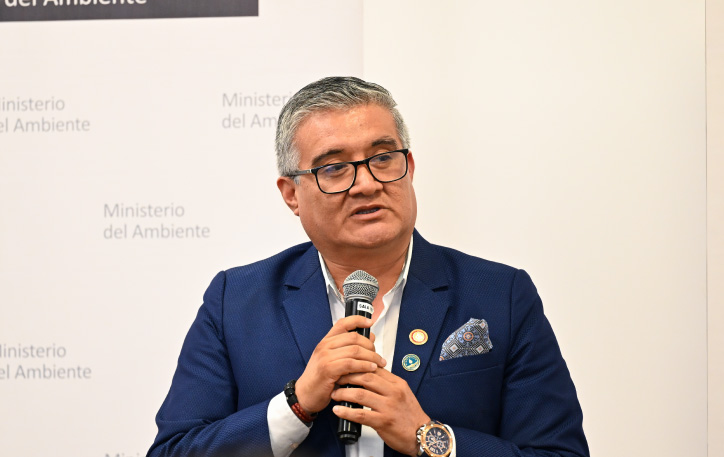 Juan Carlos Castro, ministro del Ambiente