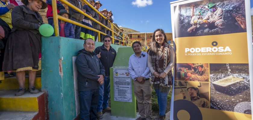 inversión de Poderosa en agua y saneamiento