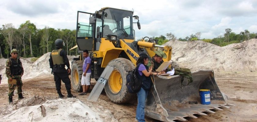 minería ilegal en Amazonas