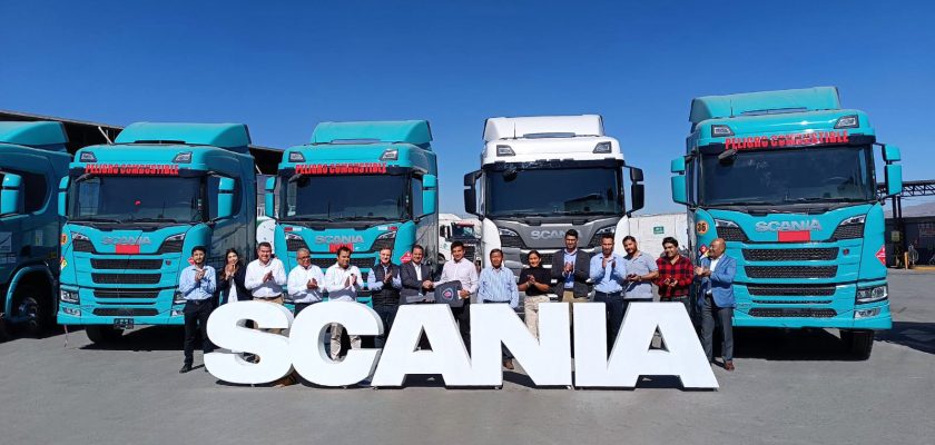 segunda entrega que realiza Scania a la empresa Elio Group