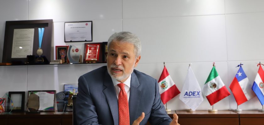 Julio Pérez Alván presidente de ADEX.