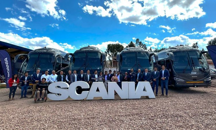 Scania buses corredor minero