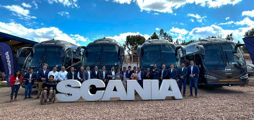 Scania buses corredor minero