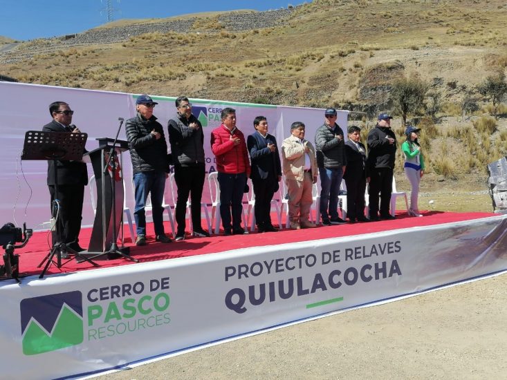 proyecto de Centro de Reprocesamiento de Relaves de Quiulacocha