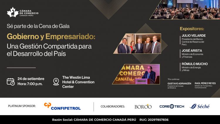 Cena de Gala "Gobierno y Empresariado"