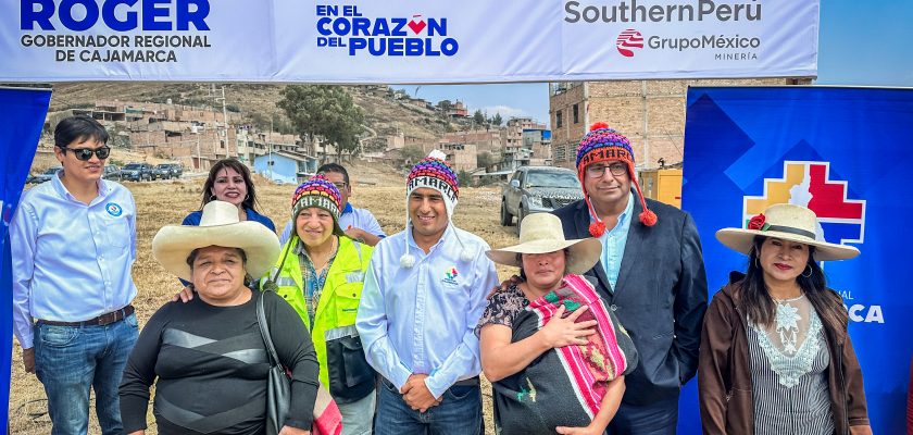 Cajamarca Southern Perú y Gobierno Regional de Cajamarca inician proyecto de mejoramiento de salud en Pachacútec