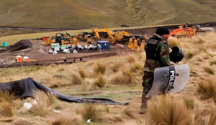 Cajamarca minería ilegal