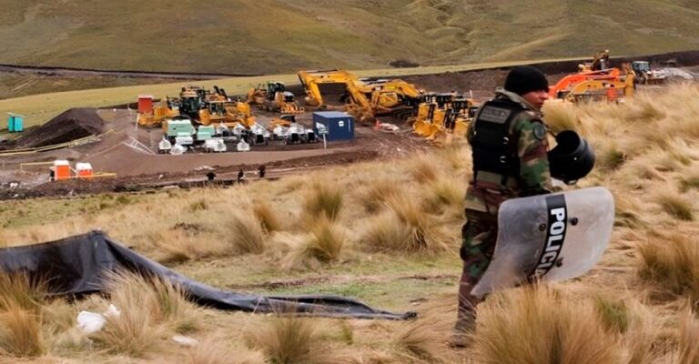 Cajamarca minería ilegal