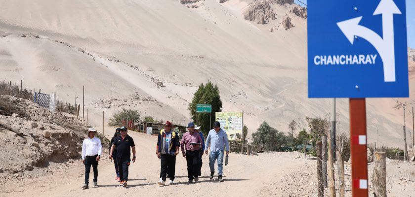 Compañía Minera Zafranal expediente vía Huancarqui